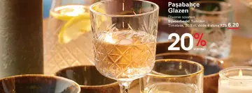 Aanbieding: Paşabahçe Glazen
