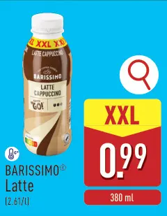 Promotie: Barissimo Latte