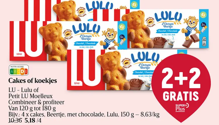 Aanbieding: Cakes of koekjes