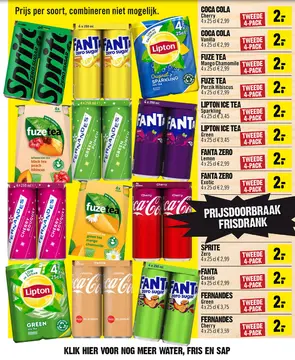 Aanbieding: Frisdrank in Blikjes