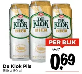 Aanbieding: De Klok Pils