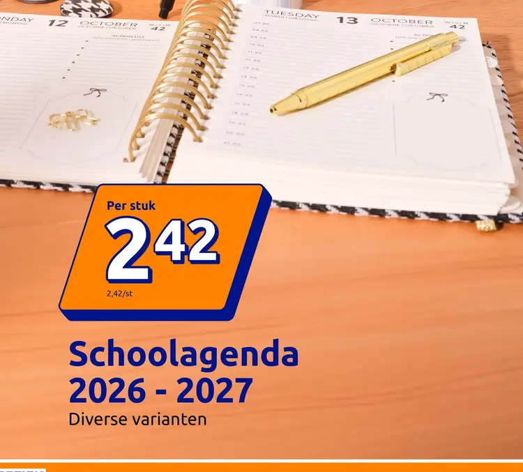 Aanbieding: Schoolagenda