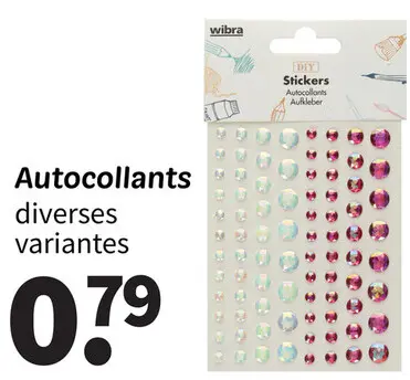 Offre: Autocollants