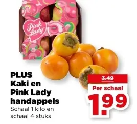 Aanbieding: Kaki en Pink Lady handappels