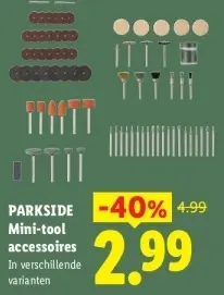 Aanbieding: Mini-tool accessoires