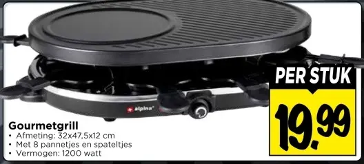 Aanbieding: Gourmetgrill