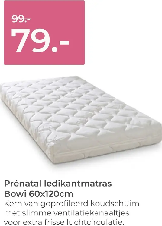 Aanbieding: Ledikantmatras Bowi