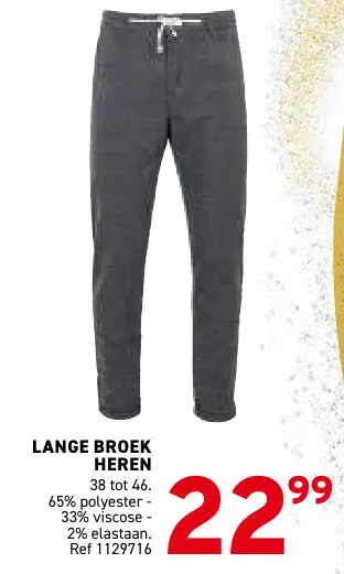 Aanbieding: Lange broek heren