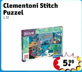 Aanbieding: Clementoni Stitch Puzzel