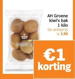 Aanbieding: Groene kiwi's