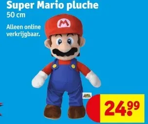 Aanbieding: Super Mario pluche