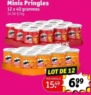 Offre: Minis Pringles