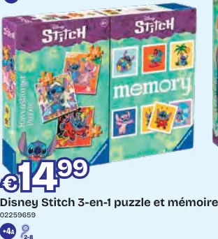 Offre: 3-en-1 puzzle et mémoire