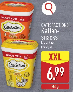 Promotie: Katten-snacks
