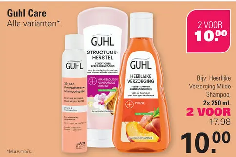 Aanbieding: Guhl Care