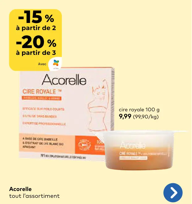 Offre: Cire royale