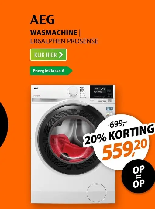 Aanbieding: AEG LR6ALPHEN ProSense