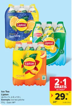 Offre: Ice Tea Lipton