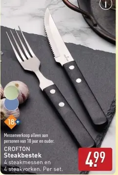 Aanbieding: CROFTON Steakbestek