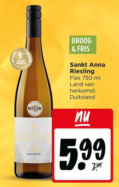 Aanbieding: Sankt Anna Riesling