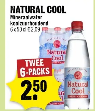 Aanbieding: Mineraalwater koolzuurhoudend