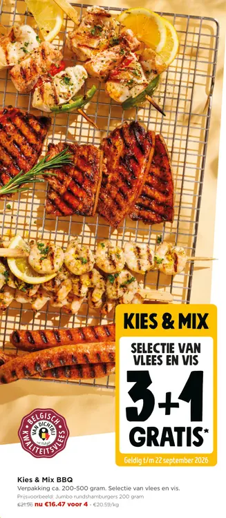 Promotie: Kies & Mix BBQ