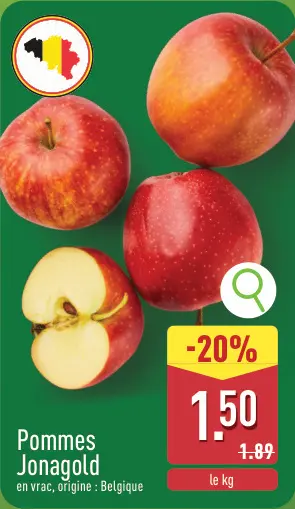 Offre: Pommes Jonagold