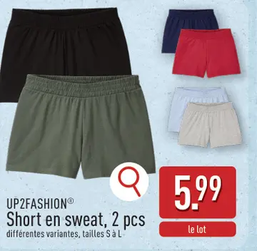 Offre: Short en sweat