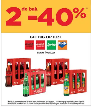 Aanbieding: Coca-Cola, Sprite, Fanta