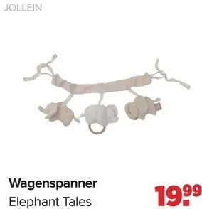 Promotie: Wagenspanner Elephant Tales
