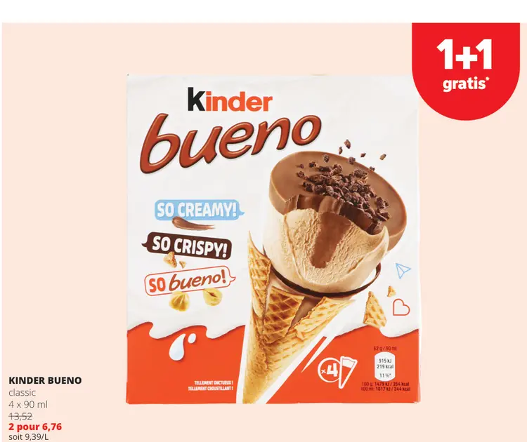 Offre: Kinder bueno