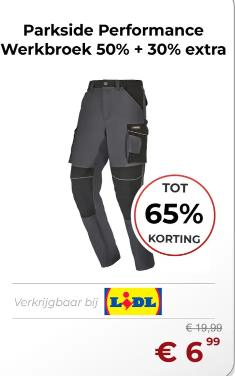 Aanbieding: Werkbroek