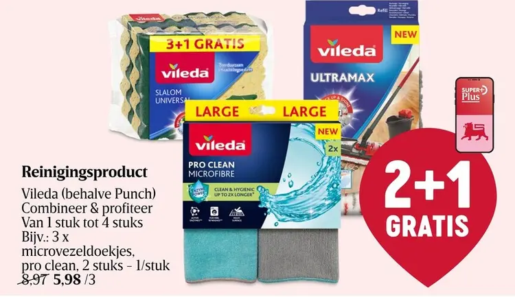 Promotie: Reinigingsproduct