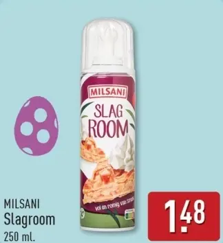 Aanbieding: Slagroom