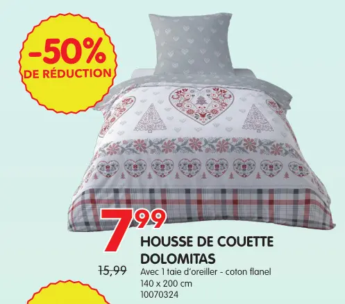 Offre: Housse de couette dolomitas