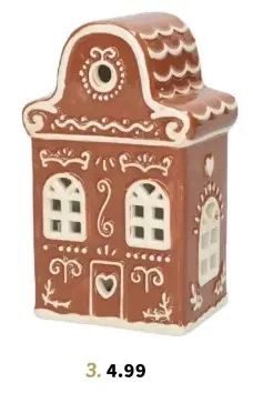 Aanbieding: Gingerbread House Kerstornament
