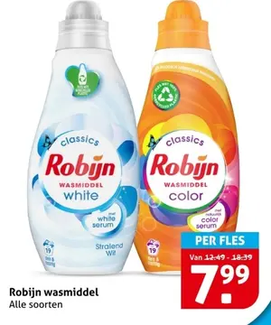 Aanbieding: Robijn wasmiddel
