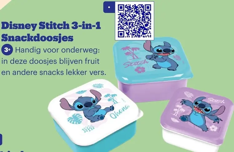 Promotie: 3-in-1 Snackdoosjes