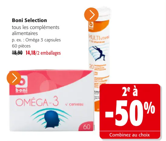 Offre: Oméga 3 capsules