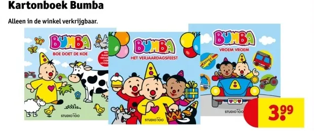 Aanbieding: Bumba Kartonboek