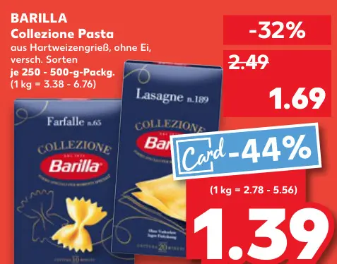 Aanbieding: Collezione Pasta