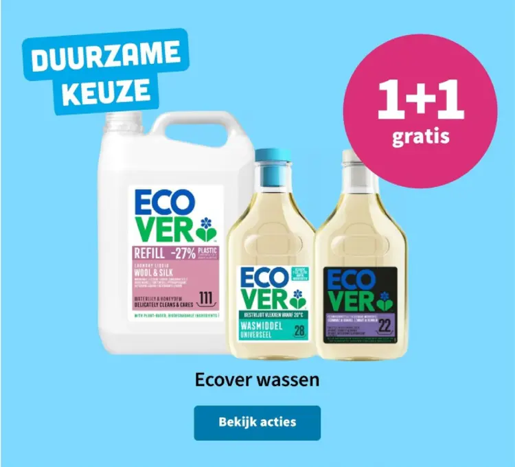 Promotie: Ecover wassen