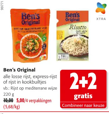 Promotie: Ben's Original