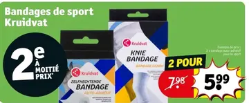 Offre: Bandages de sport