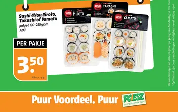 Aanbieding: sushi 4you 