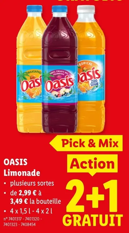 Offre: Limonade
