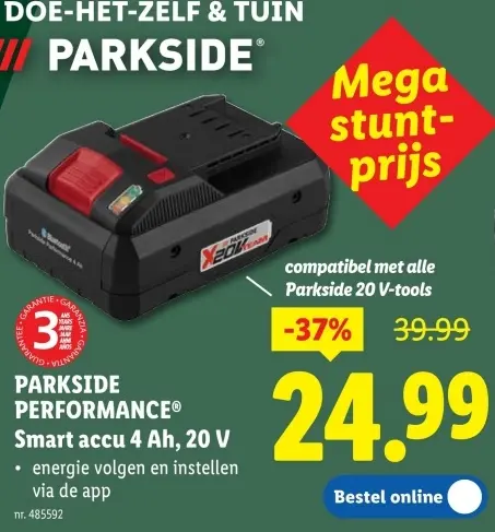 Promotie: Smart accu