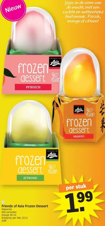 Promotie: Frozen Dessert