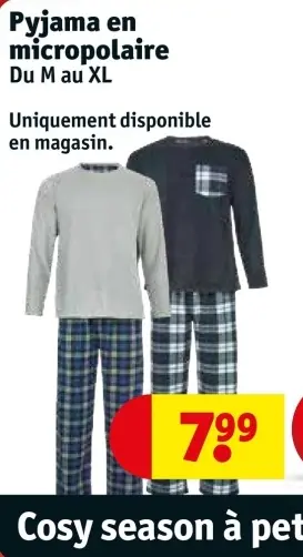 Offre: Pyjama en micropolaire