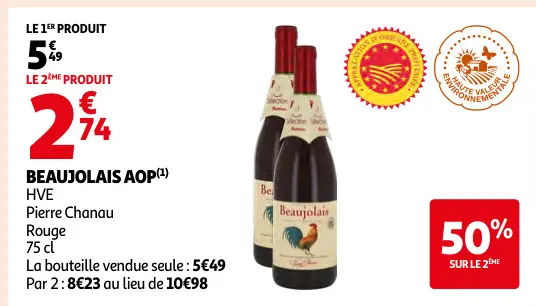 Offre: Beaujolais aop